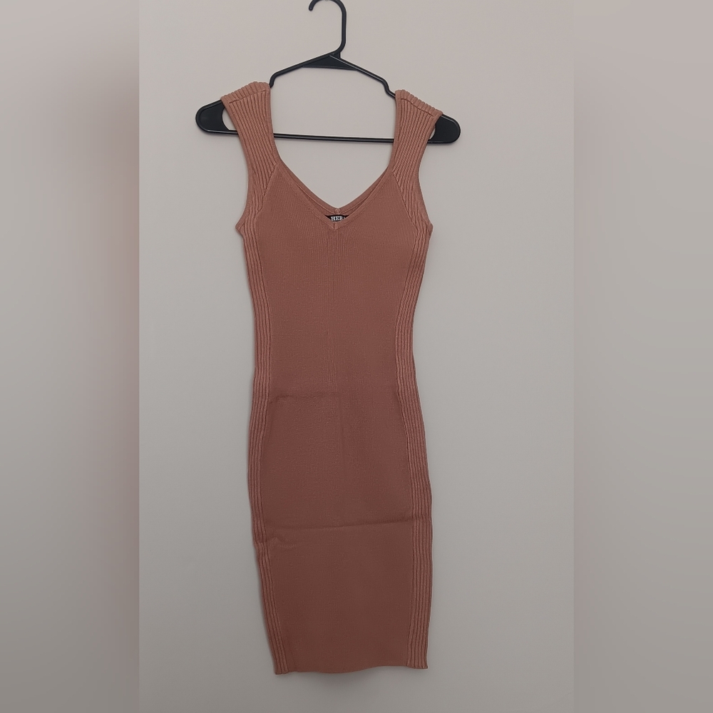 Hera Collection Dusty Rose Mini Dress